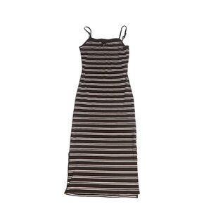 Nike brown striped casual dress (size M)